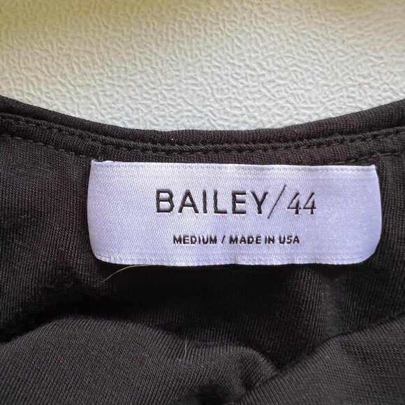 Bailey 44 Go The Distance Black Ruched Bodycon Dress M NWT LBD Tummy Smoothing - Picture 5 of 8